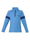 Phenix Half-zip Long-sleeve Top In Blue