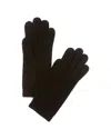 Phenix Cashmere Knit Gloves In Black