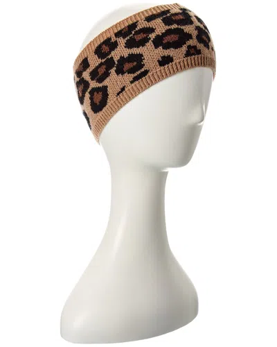 PHENIX LEOPARD CASHMERE HEADBAND
