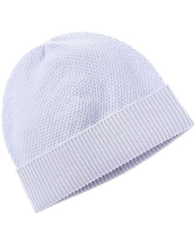 Phenix Moss Stitch Cashmere Hat In Blue