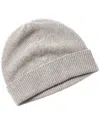 Phenix Moss Stitch Cashmere Hat In Gray