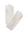 Phenix Placed Cable Touch Tech Cashmere Gloves In Neutral