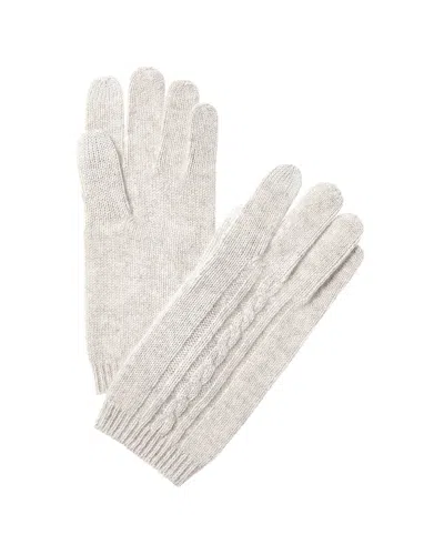 PHENIX PLACED CABLE TOUCH TECH CASHMERE GLOVES