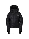 Phenix Quilted Hooded Ski Jacket In Black