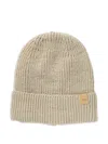 Phenix Ribbed-knit Beanie Hat In Neutral