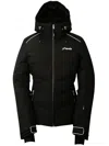 Phenix Seamless Black Polyester Ski Jacket In Black