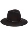 Phenix Short Brim Wool Fedora In Brown