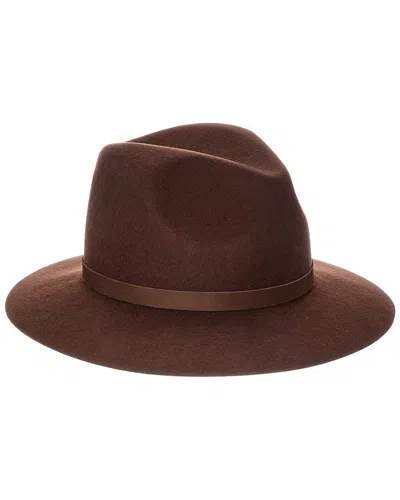 PHENIX SHORT BRIM WOOL FEDORA