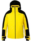 Phenix Streamlined Yellow Nylon Ski Jacket In Yellow
