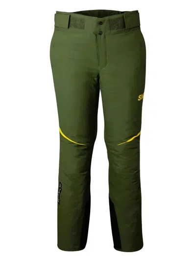 Phenix Sweden Khaki Polyester Ski Pants In Green