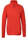 Phenix Thunderbolt 1/2 Zip Tee In Red