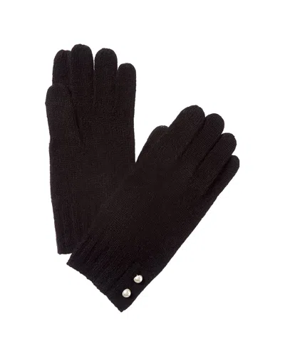 Phenix Touch Tech Cashmere Gloves In Black