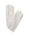 Phenix Touch Tech Cashmere Gloves In Gray