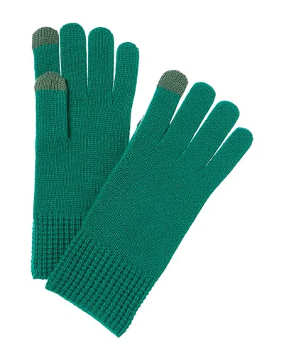PHENIX PHENIX WAFFLE CUFF CASHMERE TECH GLOVES