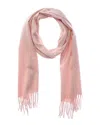 Phenix Woven Cashmere Solid Scarf In Pink