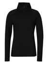 Phenix Zip-up Sweater In Black