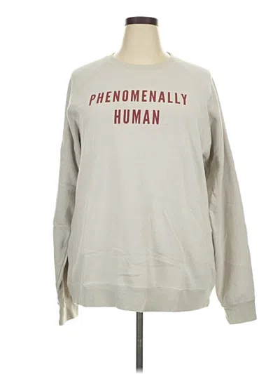 Pre-owned Phenomenal Woman Action Campaign Sweatshirt In White