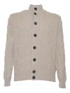 Phi By Filippo De Laurentiis Braided Jacket In Silver