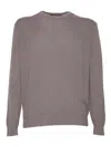 Phi By Filippo De Laurentiis Crewneck Sweater In Brown