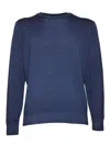 Phi By Filippo De Laurentiis Crewneck Sweater In Light Blue