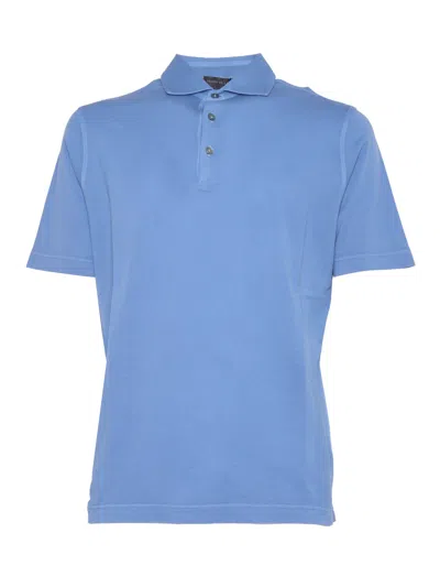 Phi By Filippo De Laurentiis Polo Mc Basica In Blue