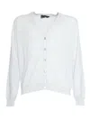 Phi By Filippo De Laurentiis Wool And Cashmere Cardigan In Gray