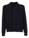 Phi Fdl Camicia ml Merino E.fine In Blue