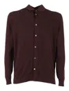 Phi Fdl Camicia ml In Burgundy