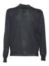 Phi Fdl Polo ml R.merino In Black