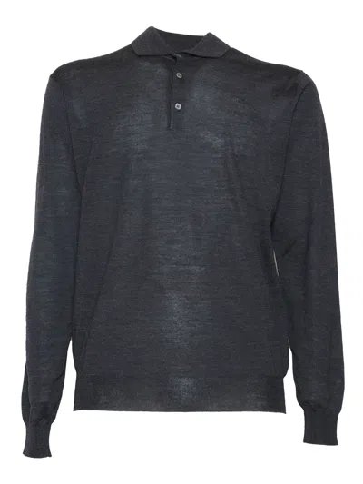 Phi Fdl Polo ml R.merino In Black