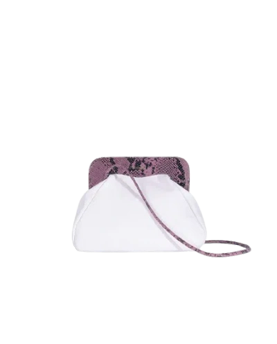 Phialebel Constance White & Mauve Python In White Smoke