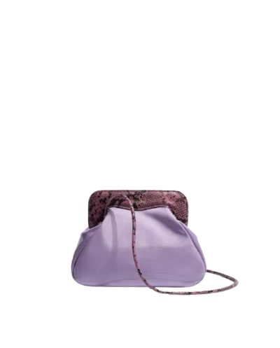 Phialebel Constanza Mauve Patent Leather In Stone Grey