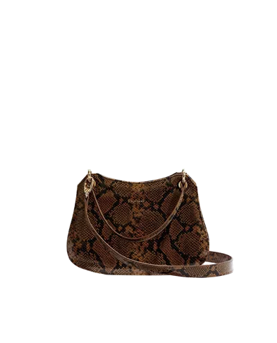 Phialebel Mini Olympia Camel In Snake Print