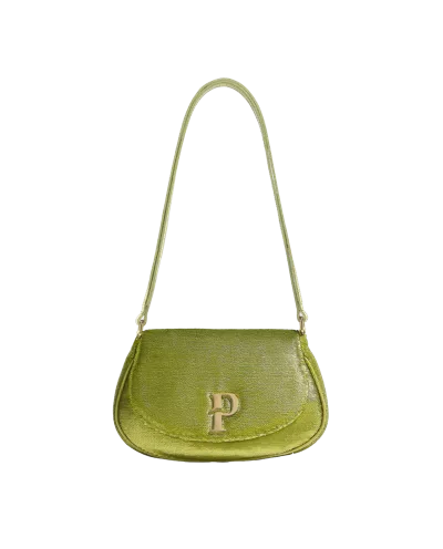 Phialebel Paula Sequins Green In Smoke Grey