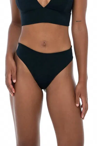 Phie Collective Alicia Classic Bikini Bottom In Black