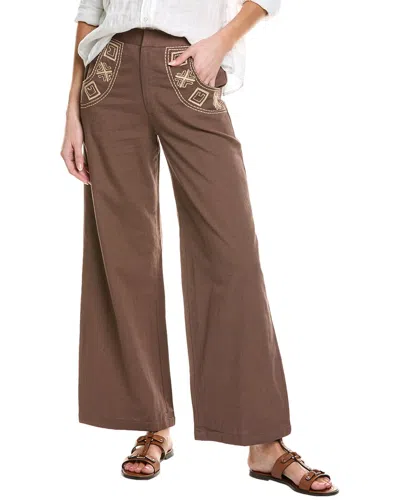 Phie Collective Arizona Pant In Brown