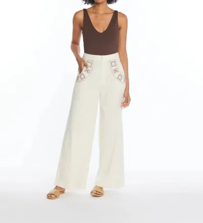 Phie Collective Arizona Pant In Natural In Brown