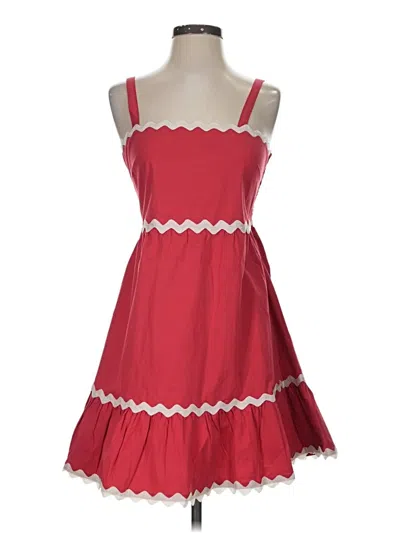 Pre-owned Phie Collective Cocktail Dress In Red