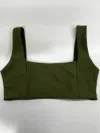 Phie Collective Women's Figure Mia Bikini Top In Army In Green