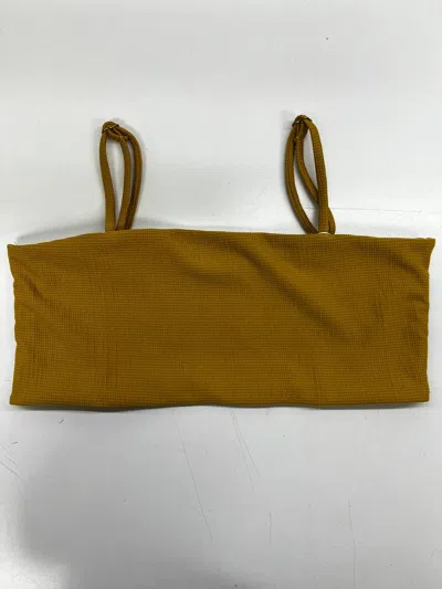 Phie Collective Women's Natura Loretta Bikini Top In Mustard In Brown