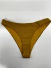 Phie Collective Women's Natura Maritza Cheeky Bikini Bottom In Mustard In Yellow