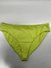 Phie Collective Women's Resina Alicia Classic Bikini Bottom In Pistachio In White