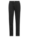 Phil Carter Man Pants Black Size 30 Cotton, Elastane In Black