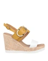 Phil Gatièr By Repo Woman Sandals Mustard Size 8 Leather