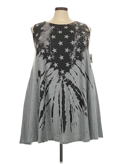 Pre-owned Phil Love Casual Dress In Gray