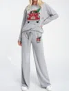 Phil Love Ho Ho Ho Holiday Set In Grey, Red, Green In Multi