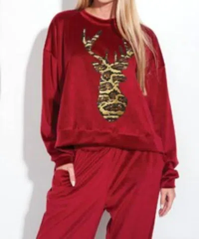 Phil Love Holiday Reindeer Set In Red