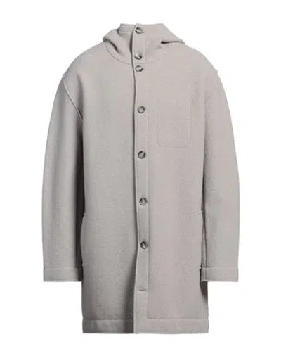 Phil Petter Man Coat Light Grey Size Xxl Merino Wool