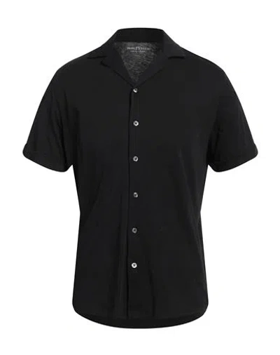 Phil Petter Man Shirt Black Size L Cotton