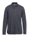Phil Petter Man Shirt Slate Blue Size Xxl Cotton